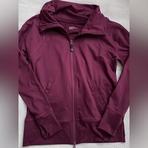 Zella Women's Deep Burgundy Utility Jacket